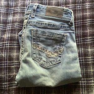 BKE light washed Sabrina Boot Cut Jeans